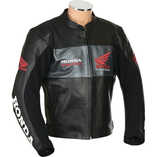 Honda Racing Motorcycle Biker Jacket