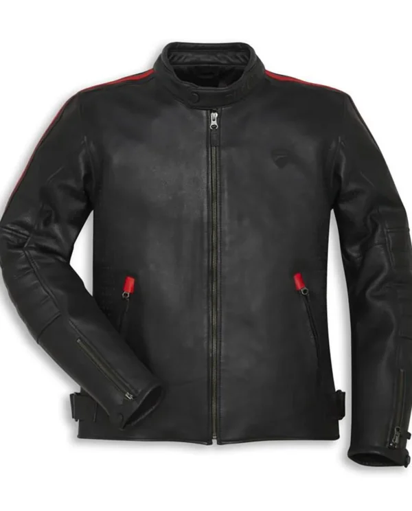 Ducati Motorcycle Racing Leather Jacket